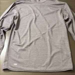 Nike Gray Long Sleeve Performance Tee
